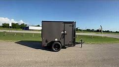 5x8 Cargo Craft Enclosed Trailer