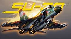 Unleash the Beast Sukhoi Su-30 Dominates the Skies!