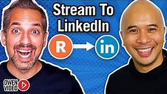 How to Live Stream on Linkedin Live with Restream (Tutorial)