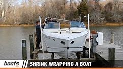 Shrink Wrapping a Boat
