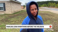 Families lose everything to tornadoes before the holidays