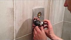 Shower valve installation