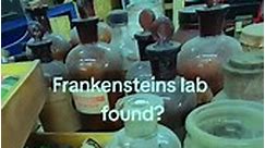 1920s lab uncovered #frankenstein #chemistry #antique #pyrex | Ai news