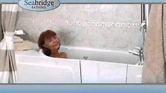 Seabridge Bathing Comfort in a Walk-in Bathtub