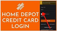 How To Login Home Depot Credit Card Account (2023) | Home Depot Credit Card Sign In
