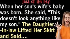 😂 Daily Jokes | "I don't mean to be rude, but he doesn't look anything like my son. | #loljokes