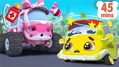 Brave Ambulance Song +More Monster Trucks | Car Cartoon | Kids Songs | BabyBus