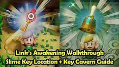 Key Cavern + Slime Key Location Walkthrough - The Legend of Zelda: Link's Awakening (Switch)