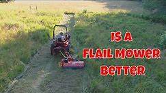 Flail Mowers are better than? Offset Ditch Bank Cutter