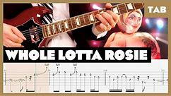 AC/DC - Whole Lotta Rosie - Guitar Tab | Lesson | Cover | Tutorial