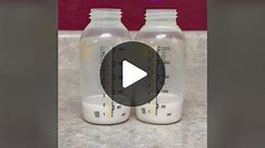 Have you ever measured out a certain amount of milk from one container and had it be way off in another container? The measurement markings on milk storage bags and bottles can be wildly inaccurate. 🤯 This is not a huge concern for most of us but if your baby is primarily bottle fed and isn’t gaining appropriately, it might be worthwhile to consider the accuracy of the bottles you are using. Some moms will use a scale to weigh their milk or use a more accurate measuring tool for mixing formula