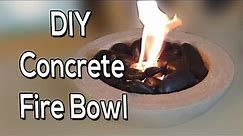 Concrete Fire Bowl (DIY)