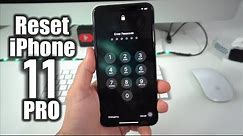 How To Reset & Restore your Apple iPhone 11 Pro Max - Factory Reset