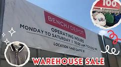 Bench Depot Warehouse Sale (Taguig, Manila)