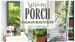 Front Porch 2021 ~ Porch Decor Ideas ~ Front Deck Makeover ~ Spring Porch Decorating