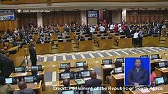 Brawl breaks out in South African parliament