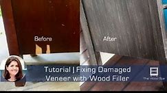 How To Repair Damaged Veneer Before Painting Furniture
