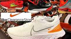 NIKE CLEARANCE STORE NIKE SHOES MEN'S & WOMEN'S | SHOP WITH ME