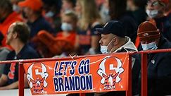 'Let's go, Brandon' is code for something vulgar. Why the cryptic phrase, with sports origins, is trending