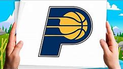 🆕How To Draw The Indiana Pacers Logo | NBA team logos