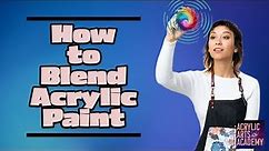 Step-by-Step Guide to Blending Acrylic Paints on Canvas