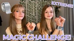 EXTREME Magic Challenge Part 3! DUCT TAPE, String etc