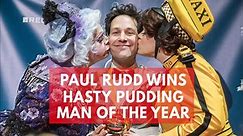 Paul Rudd honored as Hasty Pudding's Man of the Year