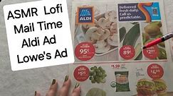 ASMR• Lofi• Mail Time• Aldi Ad & Lowe's Ad