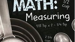 Kitchen Math Measuring