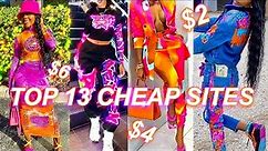 WHERE TO BUY CHEAP CLOTHES ONLINE 2022 👑 BADDIE ON A BUDGET