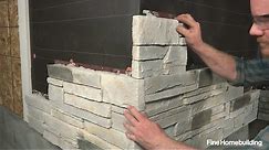 How to Install Stone-Veneer Siding Panels