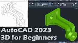 AutoCAD 2023 3D Tutorial for Beginners