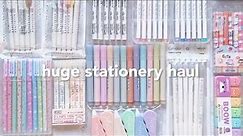 Huge back to school stationery haul 2023🐻 w/ stationery pal | aesthetic school supplies