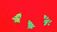 Cookie Dough Christmas Trees