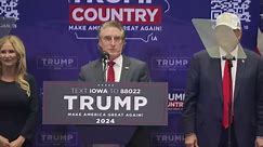 North Dakota Gov. Doug Burgum throws support behind former President Donald Trump