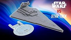 Star Wars vs Star Trek: USS Enterprise-D vs Imperial II Star Destroyer