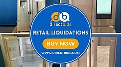 DirectBids October 2023 Appliance Liquidation
