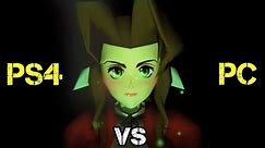 Final Fantasy 7 - PS4 vs. PC - Graphics Comparison