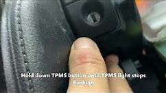 2012 Toyota Camry Tire Pressure Light Reset - How to Reset / Relearn TPMS Light