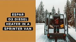 How to Install Heat in Your Van For Winter