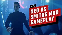 Sifu Matrix Mod Gameplay - Neo vs A Ton of Agents Smiths