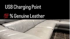 🛋️🛋️🛋️Just arrived 🛋️🛋️🛋️ Genuine grey leather powered electric recliner corner sofa. 100% leather for durability. Adjustable headrests help to support back and neck. Thanks to the thick leather, the sofa is waterproof. Easy to keep it clean. Power electric recliner seat and USB charging point for phones tablets and other electronics. The sofa comes in 2 parts for easy transportation. Measurements: 285 x 225 cm Price: £1600 RRP: £3499 Welcome to view and try 🛋️Friendly Furniture 🛋️ 🇬🇧S