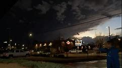 Scary Clouds In Tupelo, Mississippi During Tornado Watch