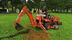 How to backhoe