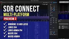 SDR Connect - A New Multi-Platform SDR Software From SDRplay