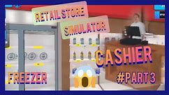 BUY CASHIER & FREEZER Retail store simulator ||Part-3 || video in tamil 😁😍🏪 #video #simulator