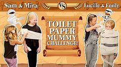 Toilet Paper Mummy Challenge, Join Sam and friends for a twirly, dizzy, funny time