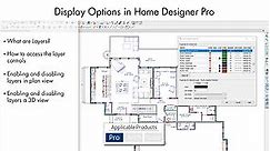Display Options in Home Designer Pro