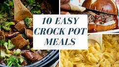 10 Easy Crock Pot Meals
