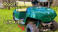 Golf Cart Homemade Lift Kit | Part 2